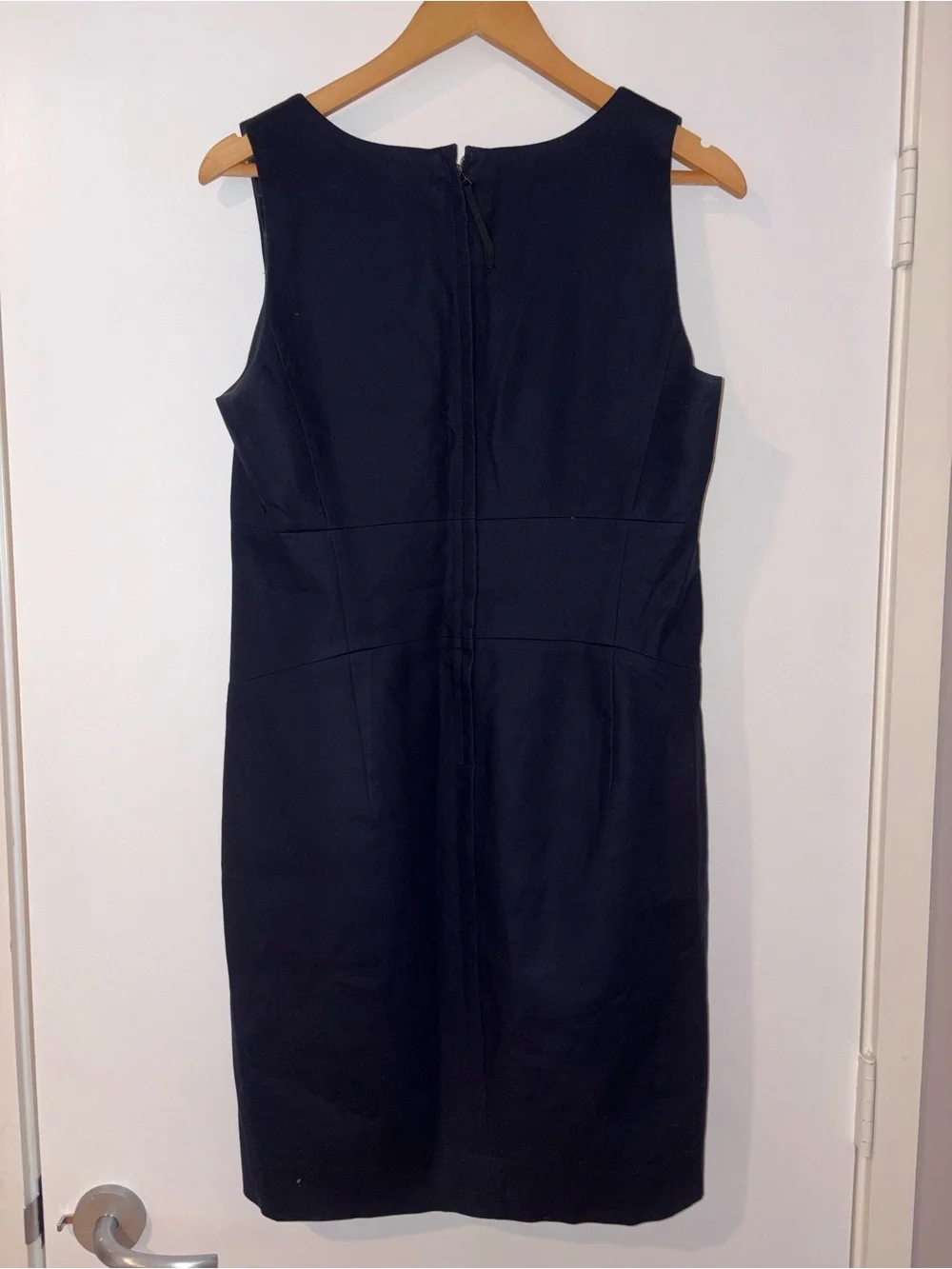 J. Crew Classic Navy Sleeveless Women’s Dress